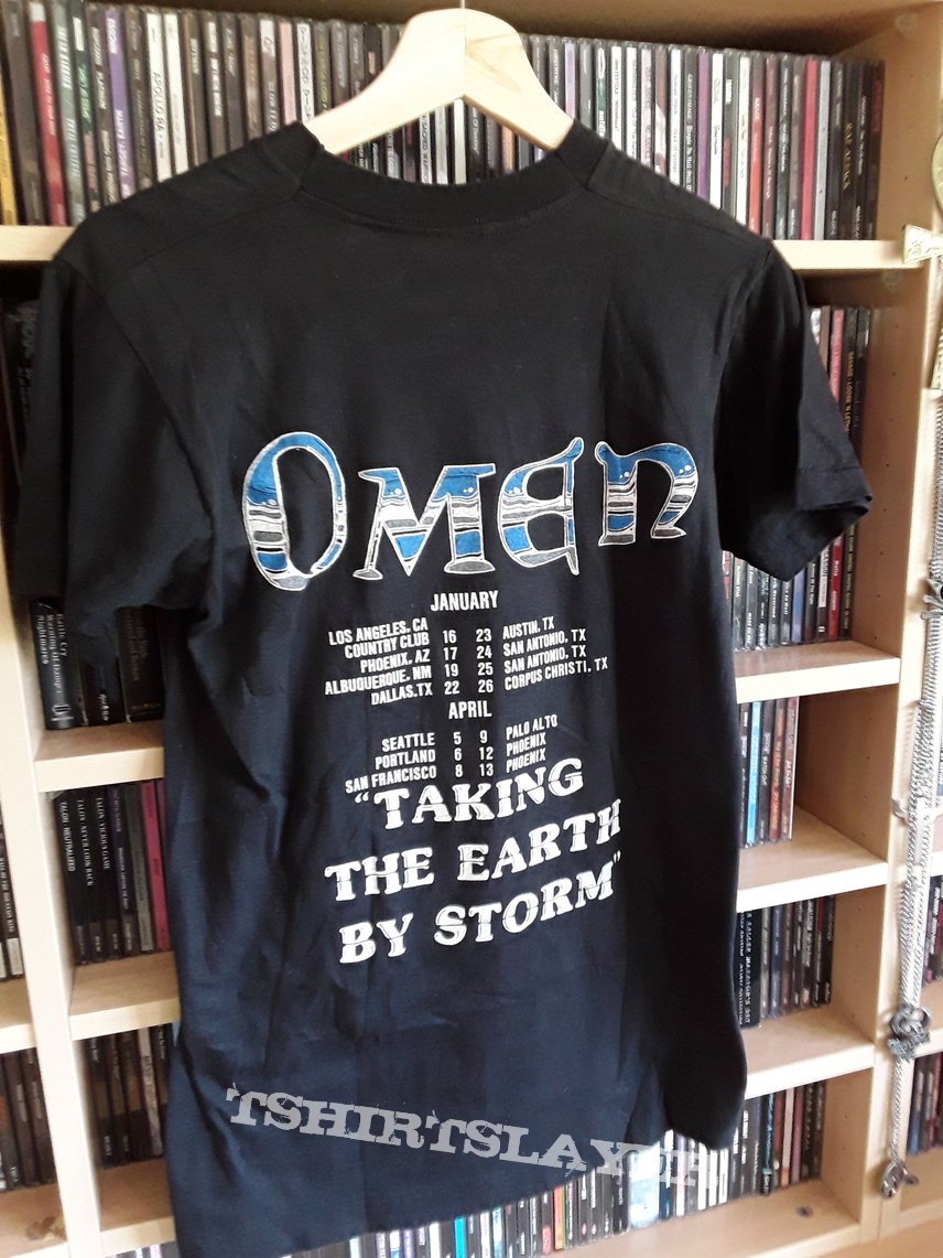 Omen tour 85-86 Warning of danger shirt