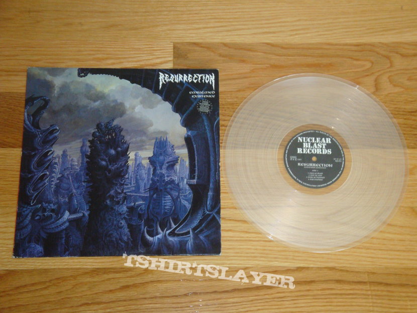 Resurrection Embalmed Existence LP Clear Vinyl