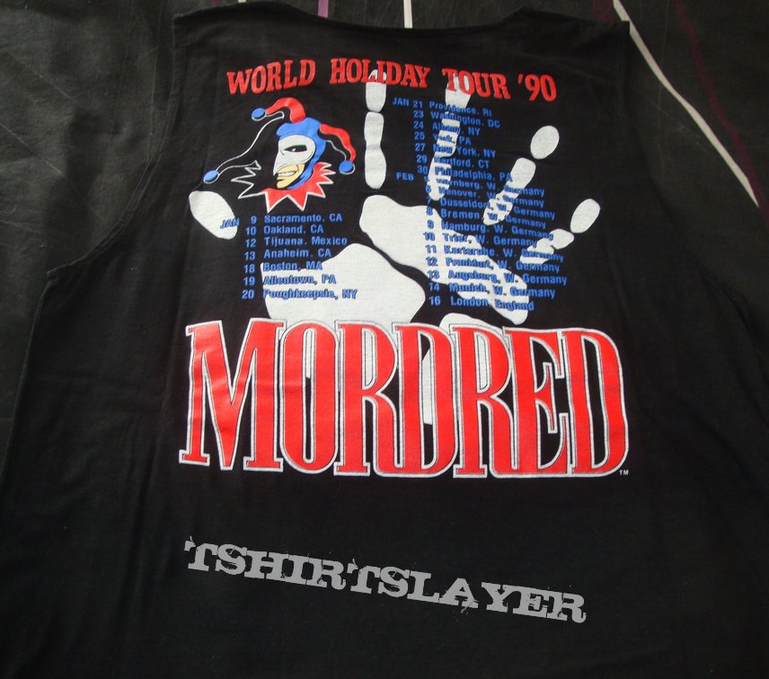 Mordred Fool&#039;s game tour shirt