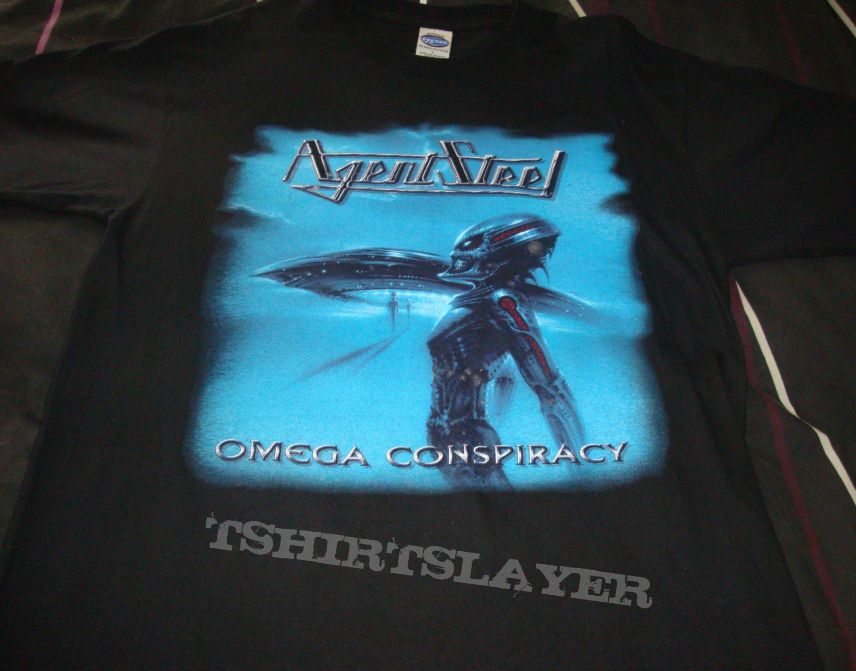 Agent Steel Omega Conspiracy shirt