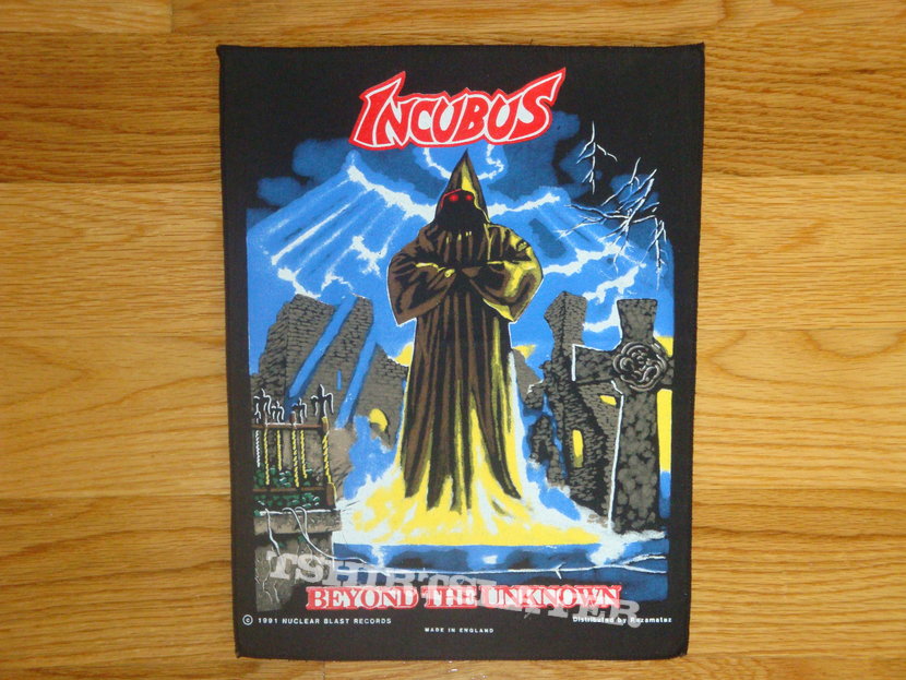 Incubus Beyond The Unknown Backpatch