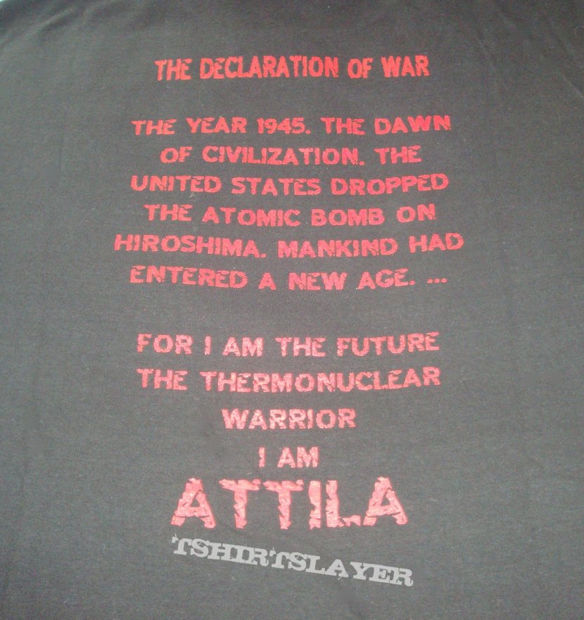 Attila Rolling Thunder shirt