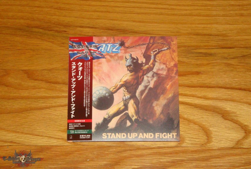 Quartz - Stand Up and Fight CD JAPAN