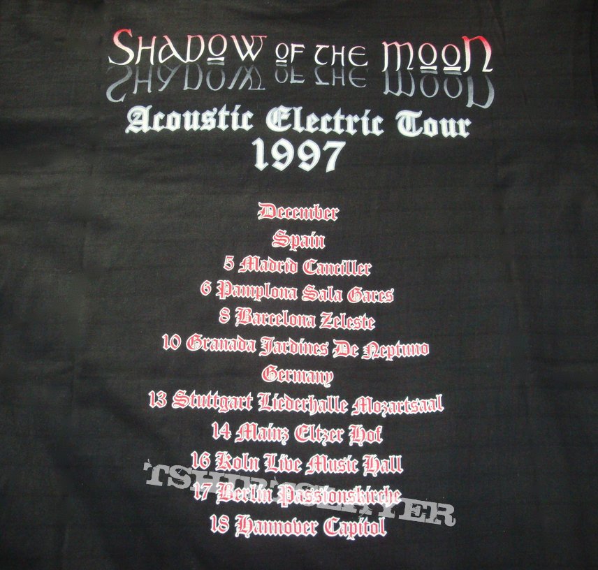 Blackmore's Night Acoustic Electric tour 1997 shirt | TShirtSlayer ...