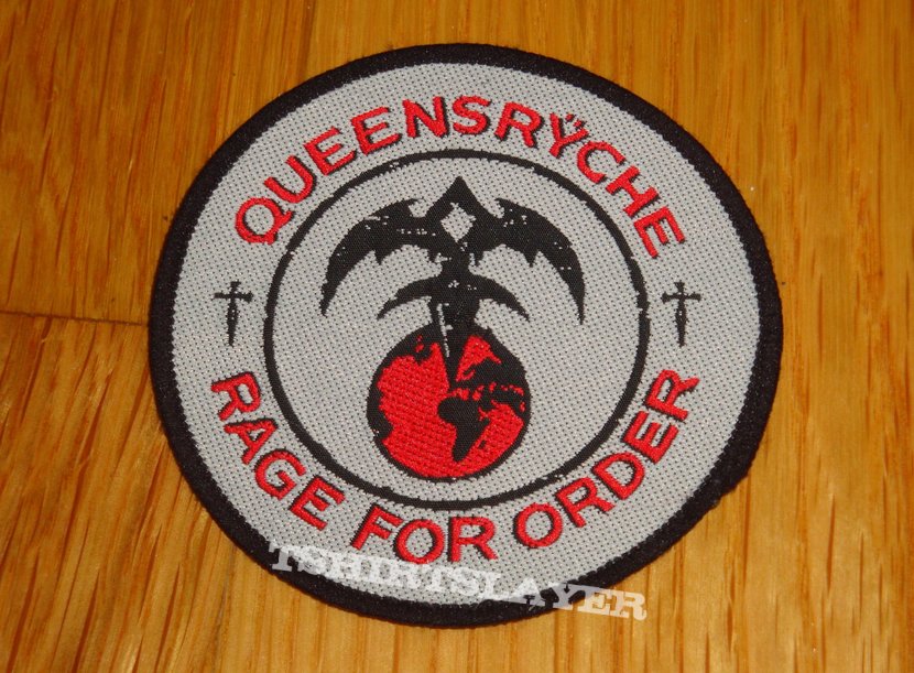 Queensryche Queensrÿche Rage for Order Patch
