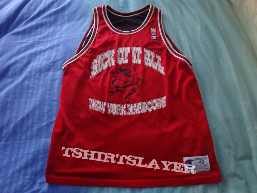 Sick Of It All Basket Ball Jersey | TShirtSlayer TShirt and BattleJacket  Gallery