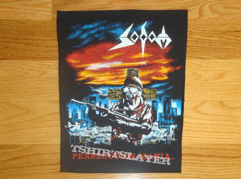 Sodom Persecution Mania 80s Backpatch