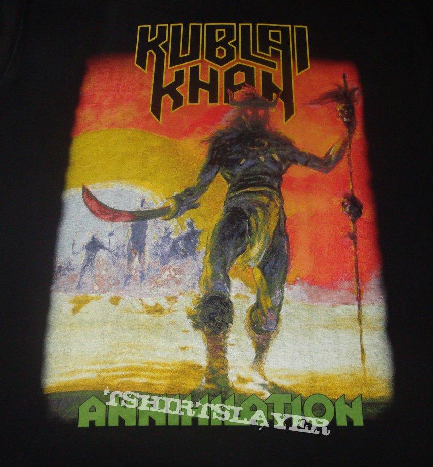 Kublai Khan - Annihilation Shirt