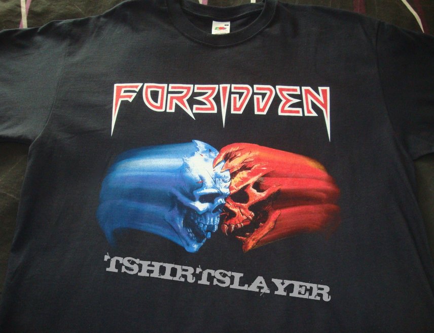 Forbidden European tour 2008 shirt