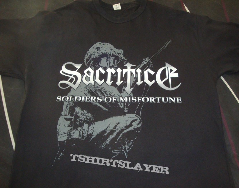 Sacrifice (Can) Sacrifice Soldiers of Misfortune shirt