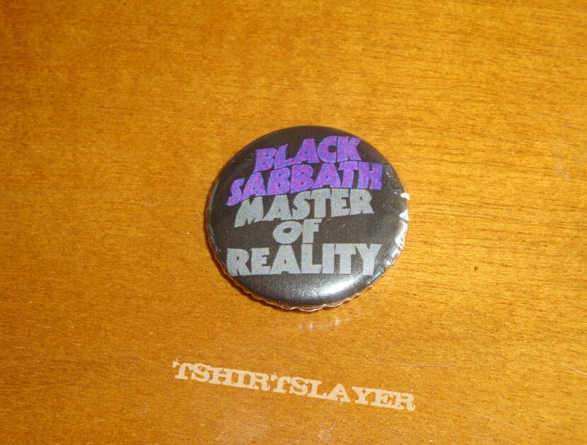 Black Sabbath Button