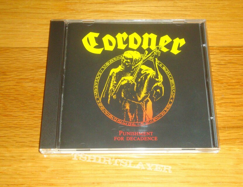 Coroner - Punishment for Decadence CD