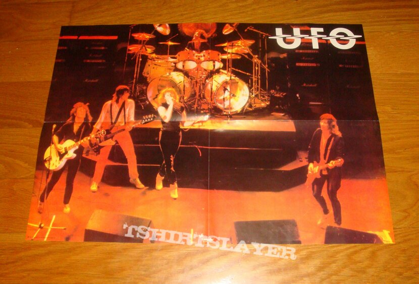 UFO - Mechanix LP SPAIN + Poster