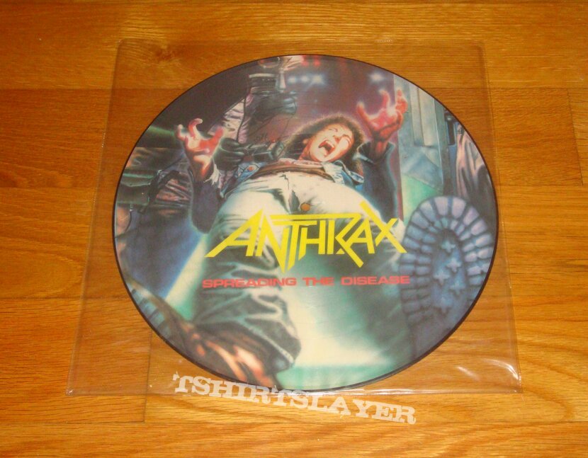 Anthrax - Spreading The Disease LP PICTURE DISC