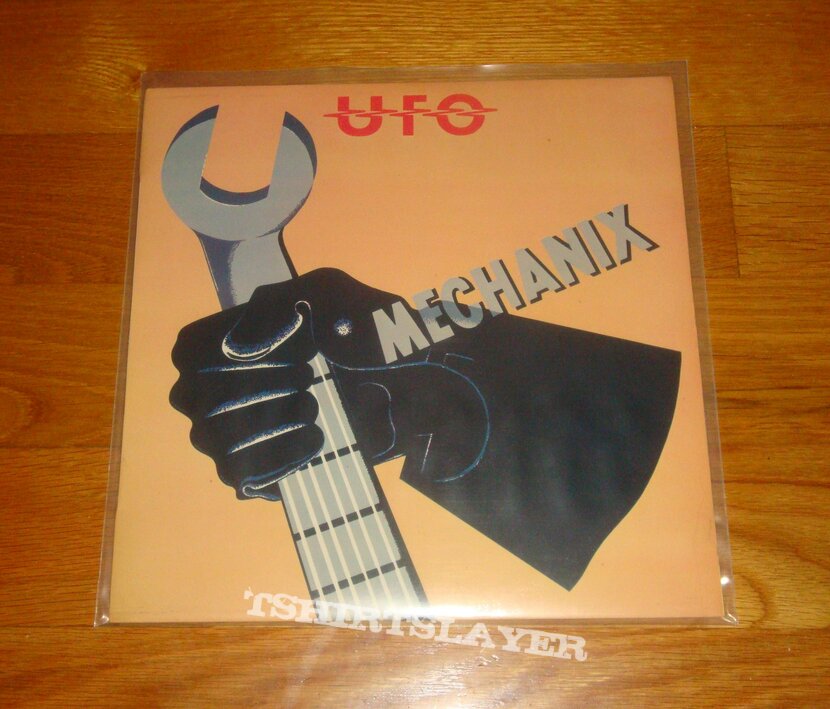 UFO - Mechanix LP SPAIN + Poster