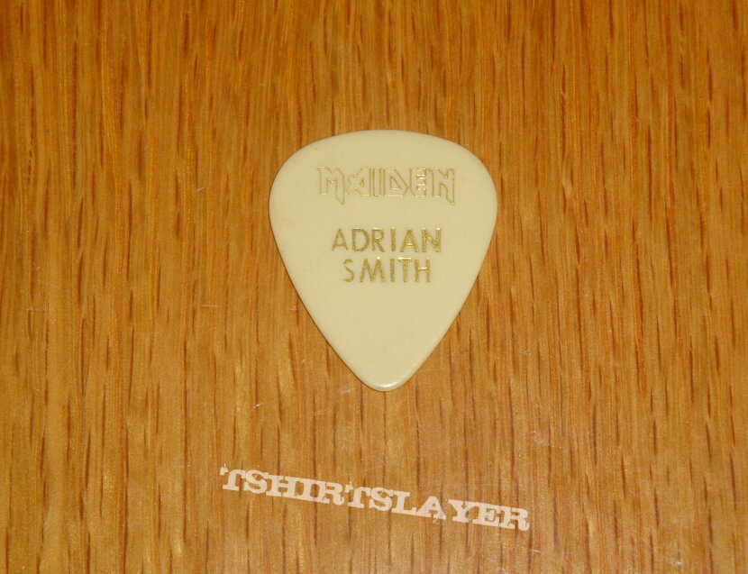 Iron Maiden Adrian Smith Guitar Pick