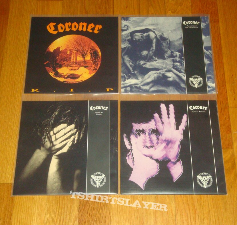 Coroner Vinyls