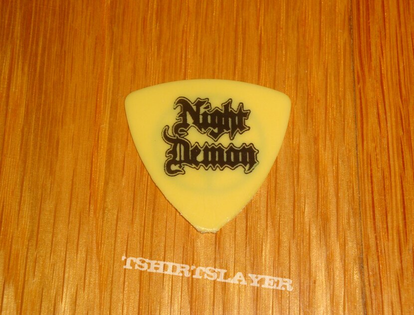 Night Demon Guitar Pick