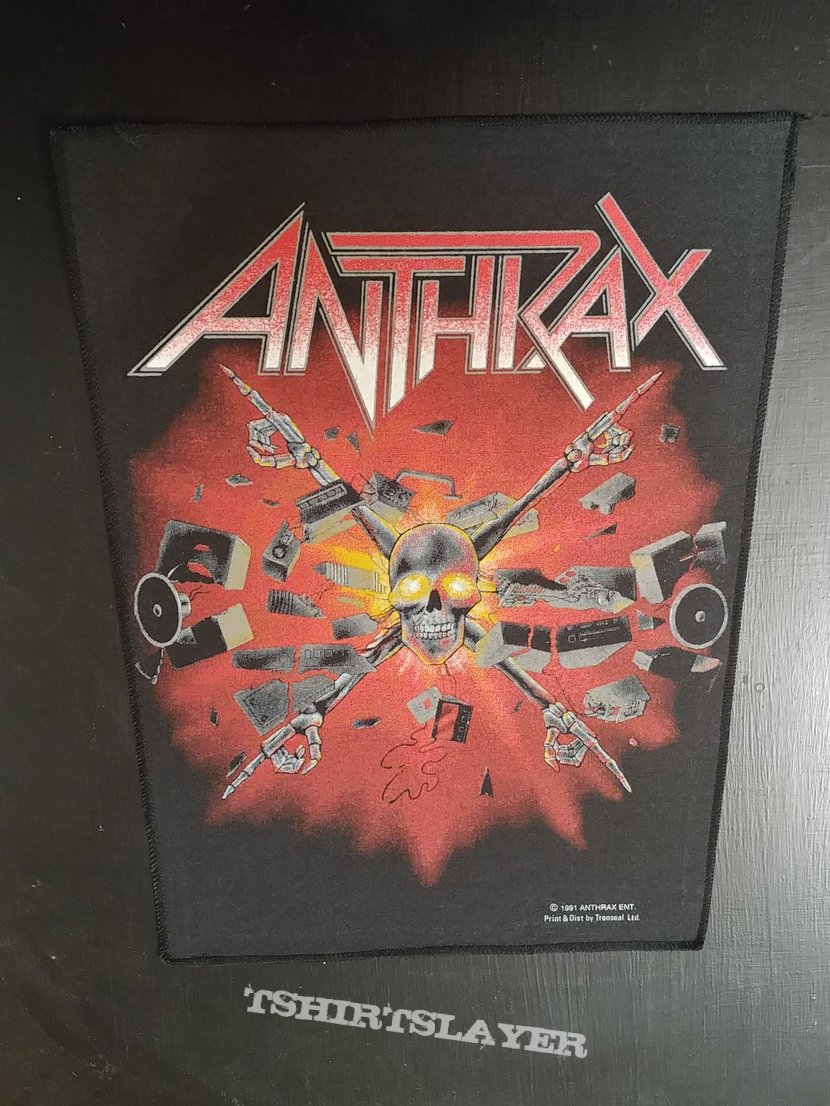 Anthrax - Got the Time Back Patch 