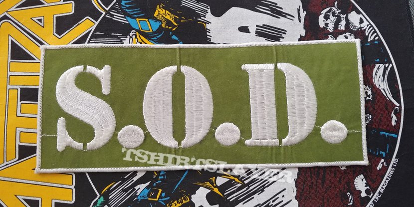 S.O.D. Logo Patch 