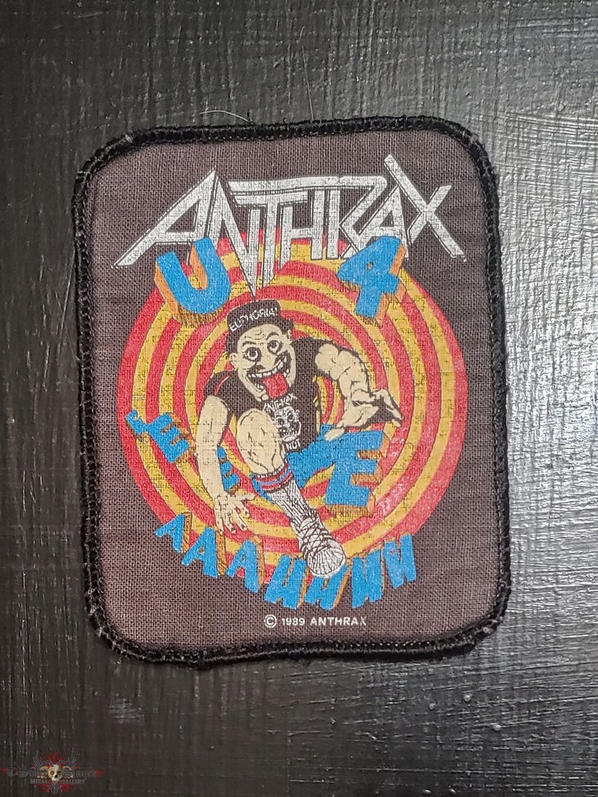 Anthrax - State of Euphoria Printed Patch