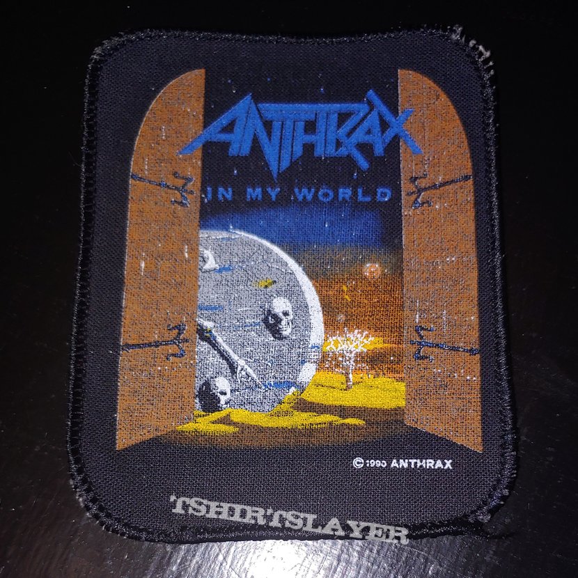 Anthrax - In My World Printed Patch