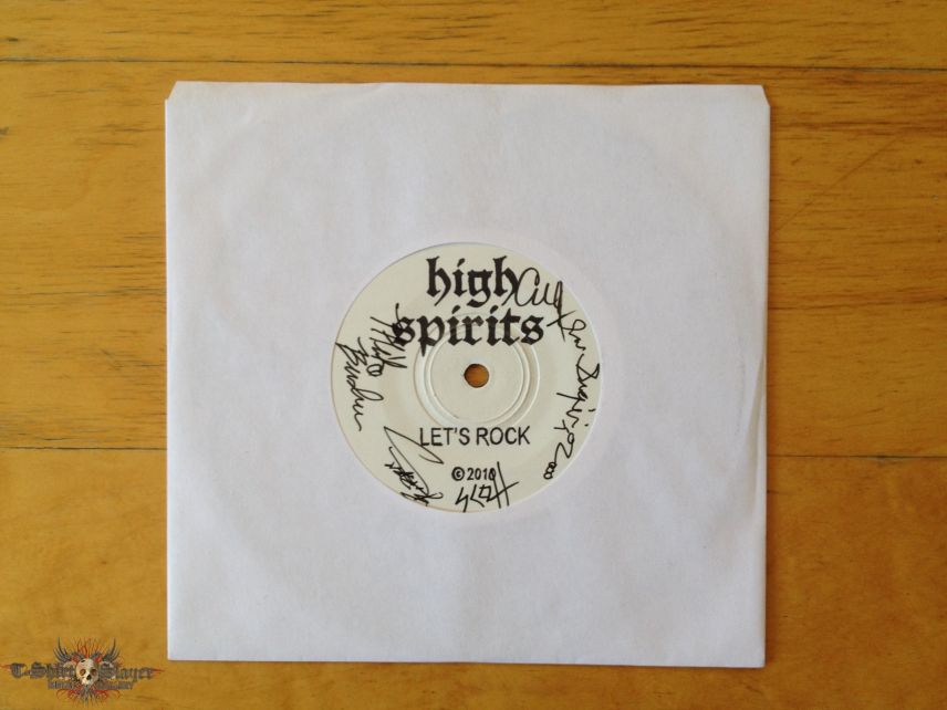 High Spirits - Let&#039;s Rock! 7&quot;