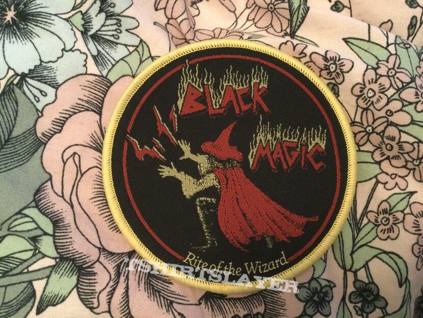 Black Magic - Rite Of The Wizard Patch (Yellow Border)