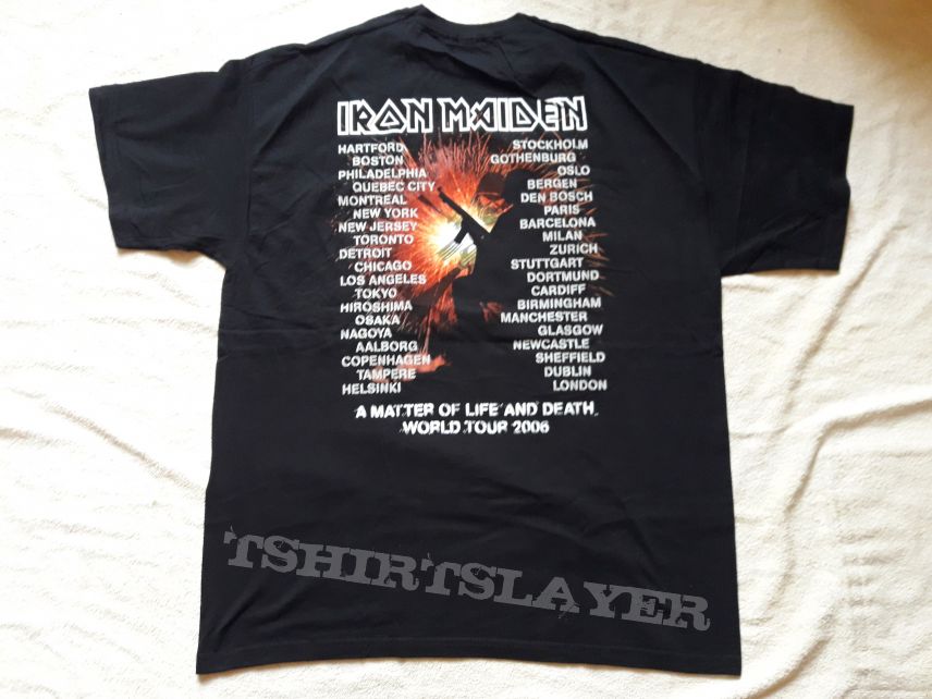 2006 Iron Maiden Tour T