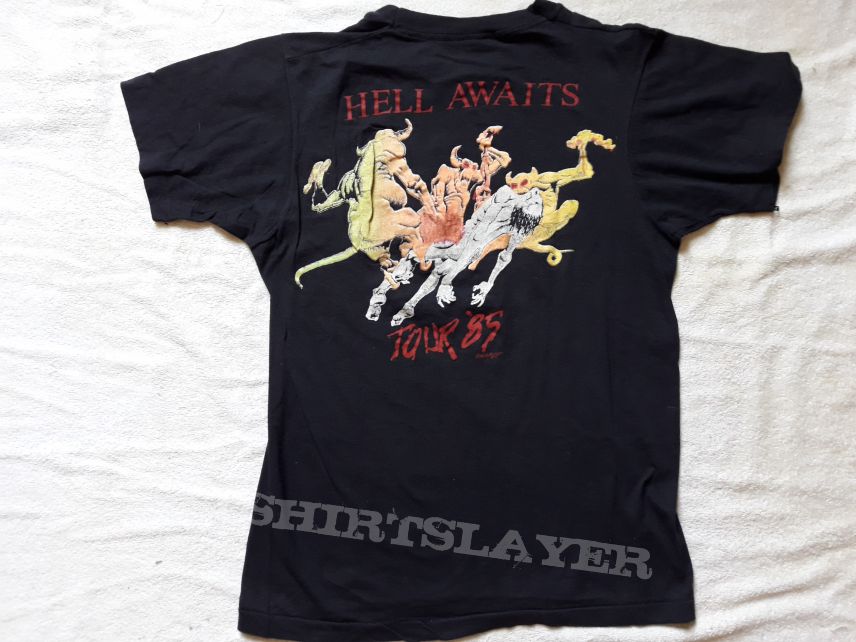 Slayer, 1985 Slayer Tour T TShirt or Longsleeve (SeanScoil's ...