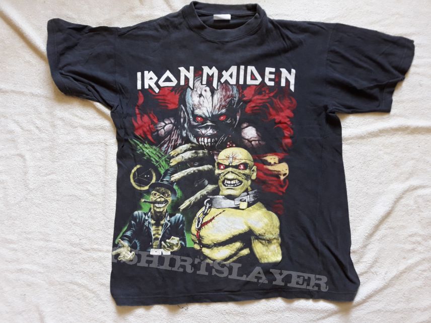 Iron Maiden, 1998 Iron Maiden Tour T TShirt or Longsleeve (SeanScoil's ...