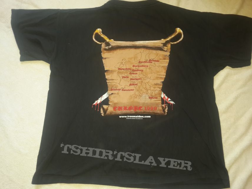 1999 Iron Maiden Tour T