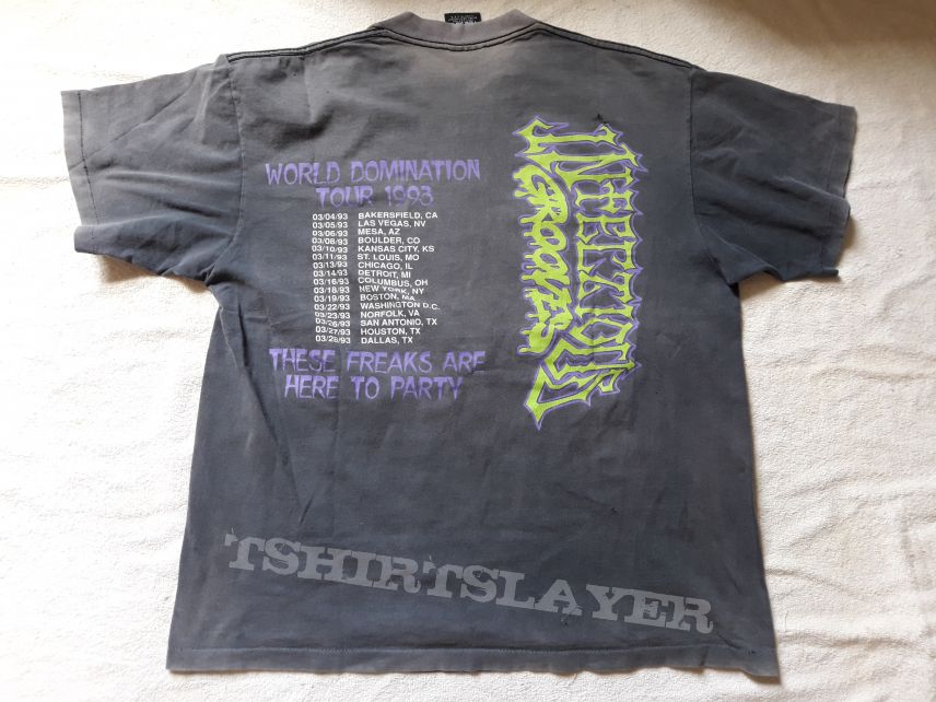 1993 Infectious Grooves Tour T | TShirtSlayer TShirt and BattleJacket ...