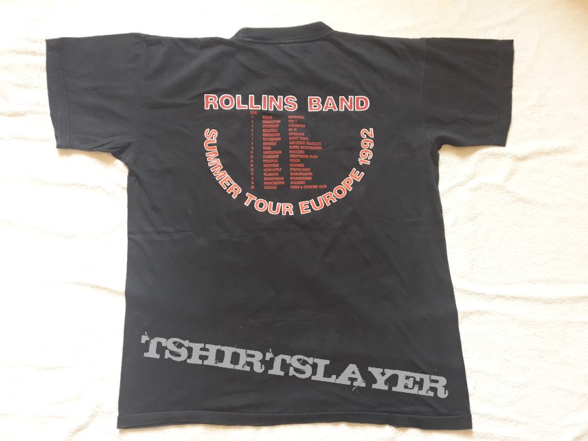 1992 Rollins Band Tour Tee