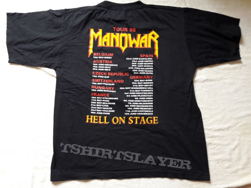 1998 Manowar Tour T