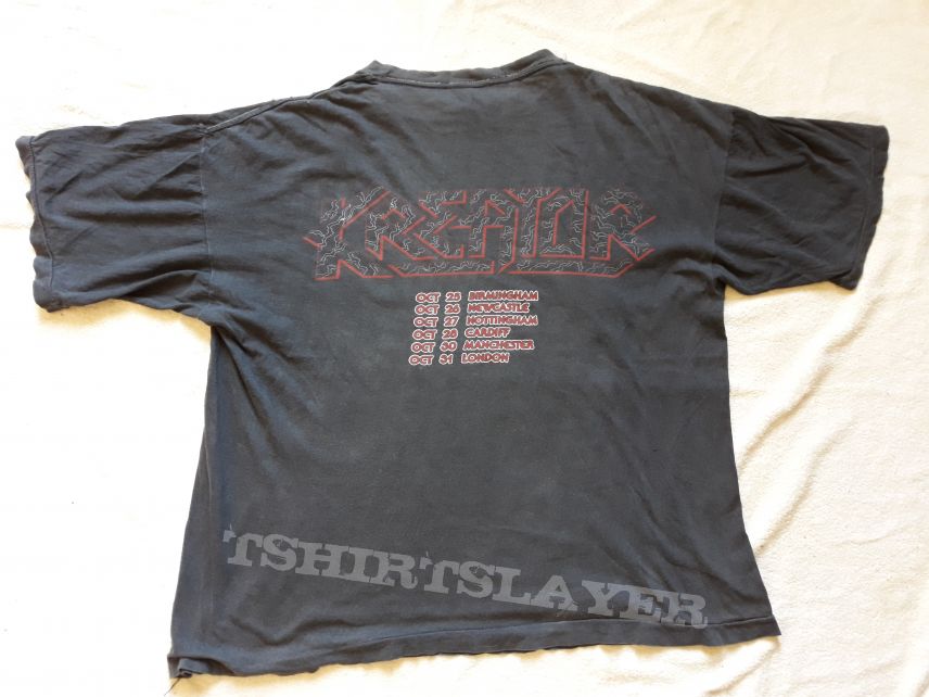 1987 Kreator Tour Tee | TShirtSlayer TShirt and BattleJacket Gallery