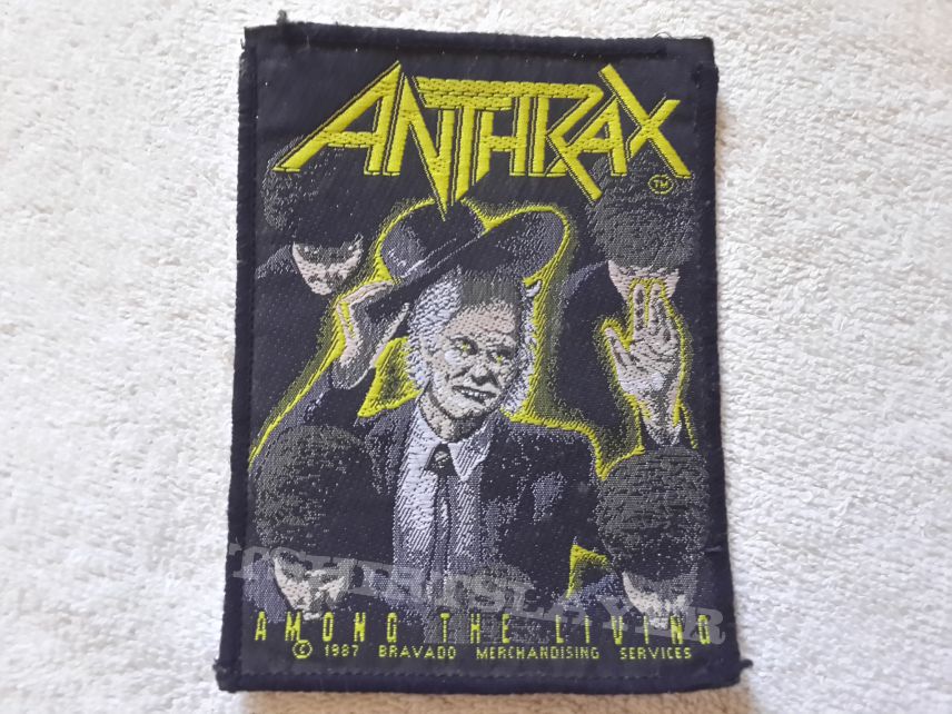 1987 Anthrax Patch