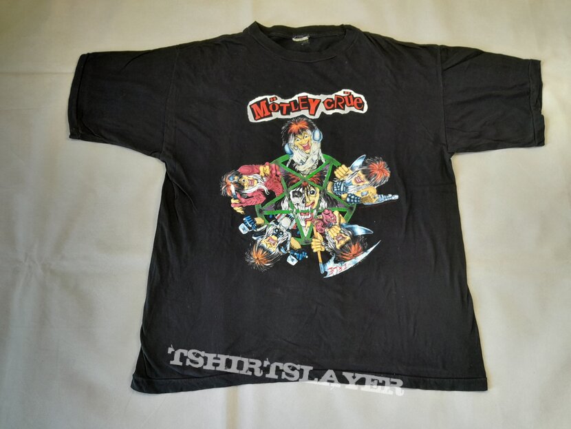 Mötley Crüe, Mötley Crüe 1991 Motley Crue T-Shirt TShirt or