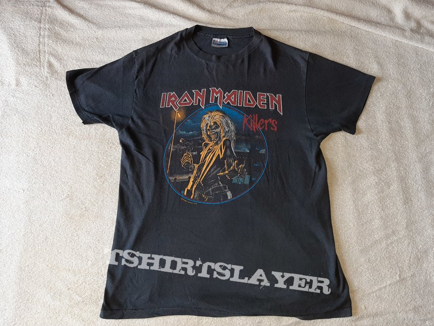 1981 Iron Maiden Tee | TShirtSlayer TShirt and BattleJacket Gallery