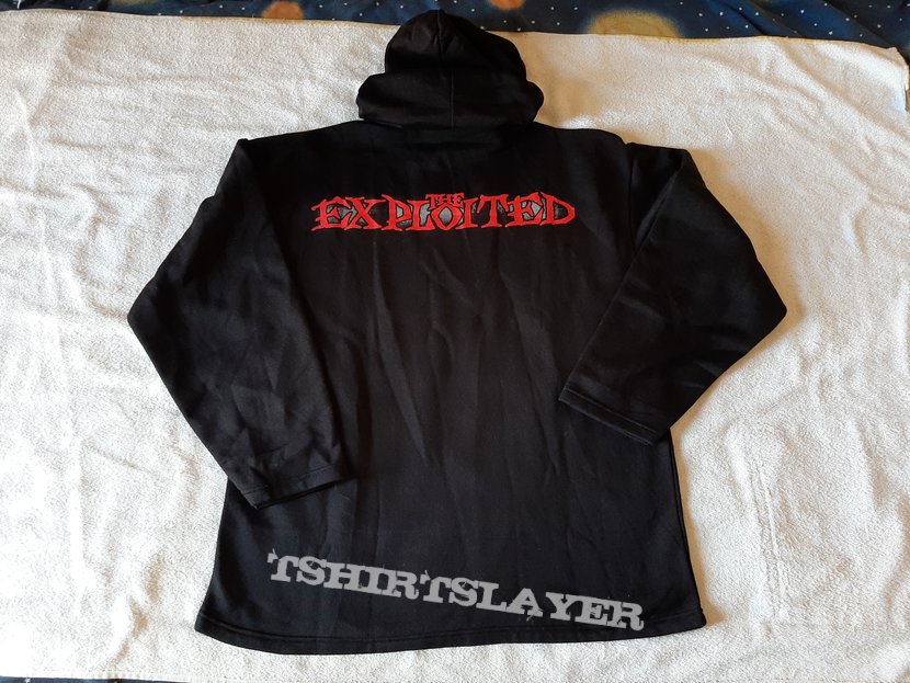 The Exploited 2002 Exploited Hoodie | TShirtSlayer TShirt and BattleJacket  Gallery