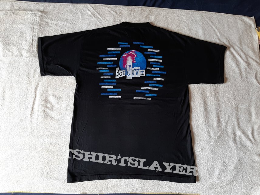 Bon Jovi, 1995 Bon Jovi Tour T-Shirt TShirt or Longsleeve Bon Jovi, 1995 Bon Jovi Tour T-Shirt TShirt or Longsleeve