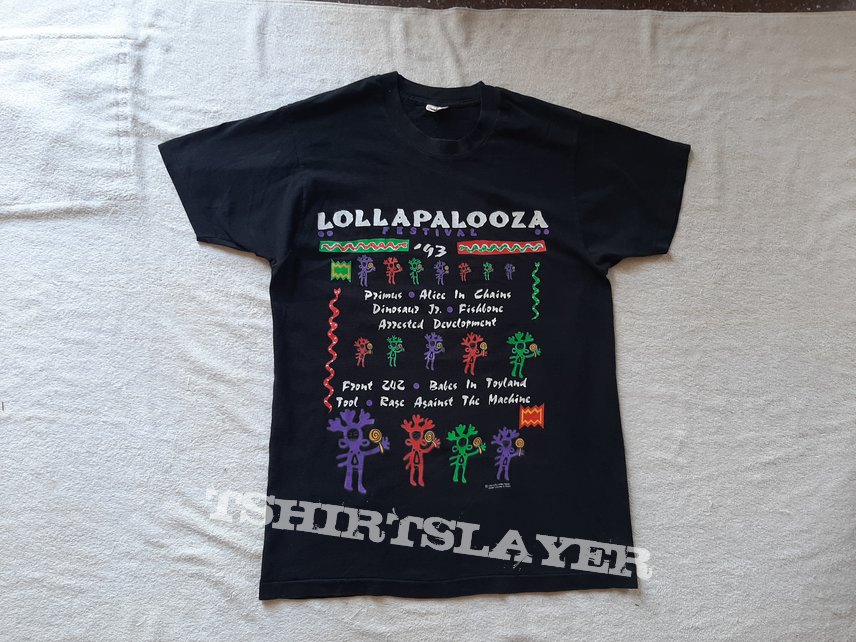 Rage Against The Machine 1993 Lollapalooza T-Shirt