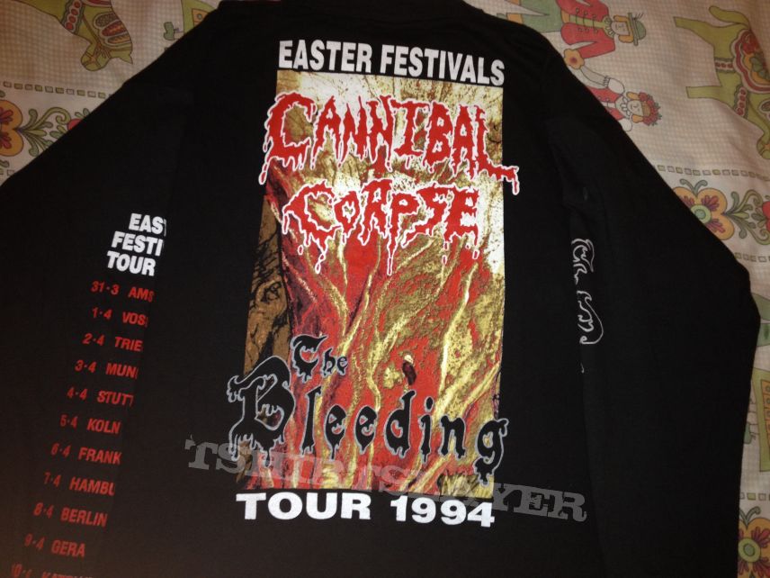 Cannibal corpse - Easter festival tour longsleeve