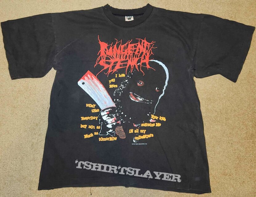 Pungent Stench Dirty Rhymes World Tour tee