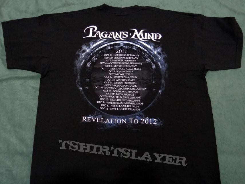 Pagan&#039;s Mind-Official tour shirt 2012