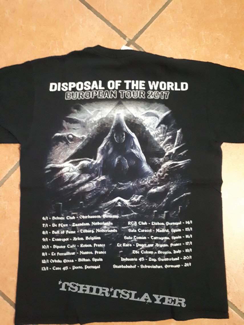 Defeated Sanity - tour shirt