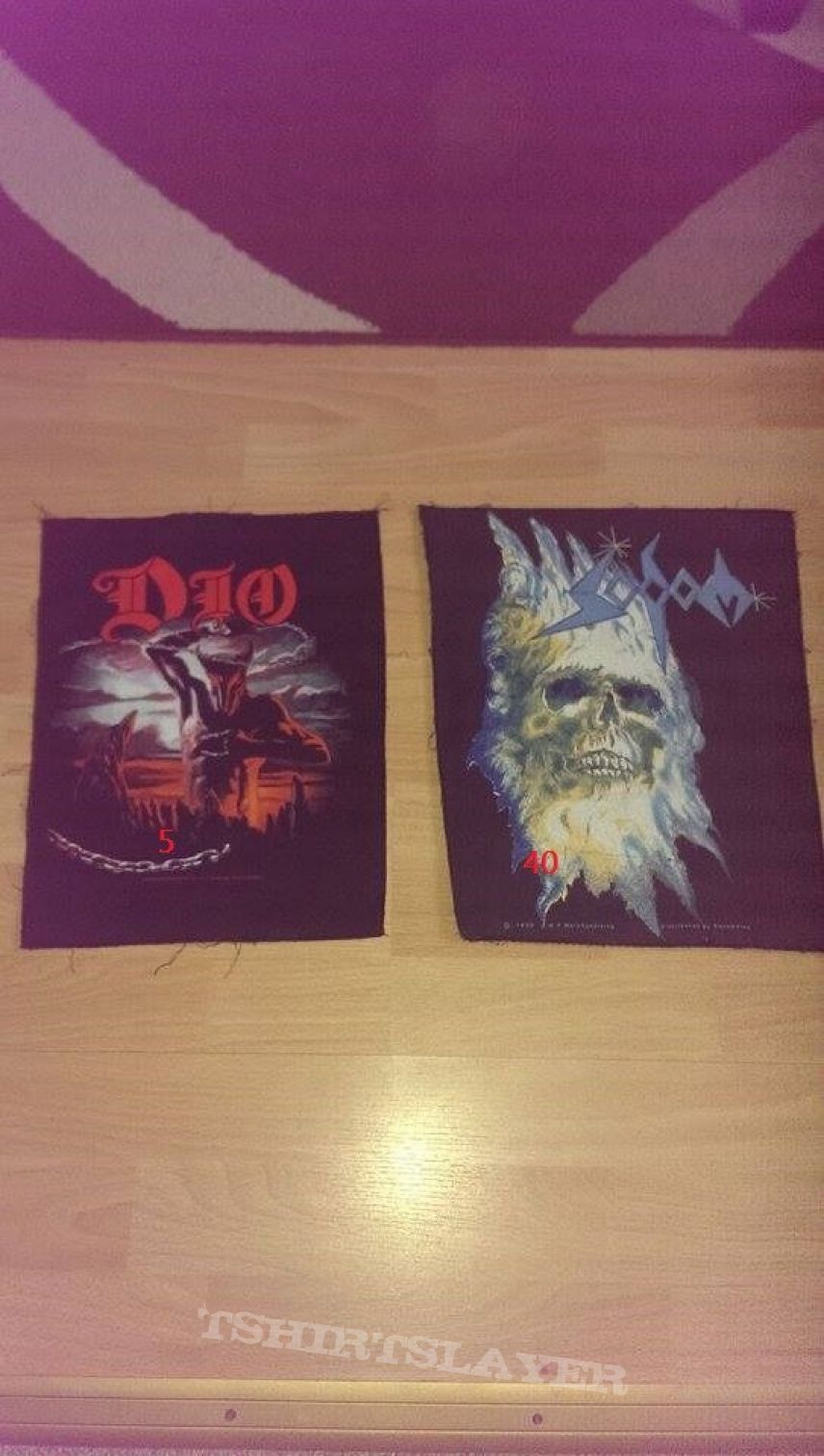 Dio Backpatches for you