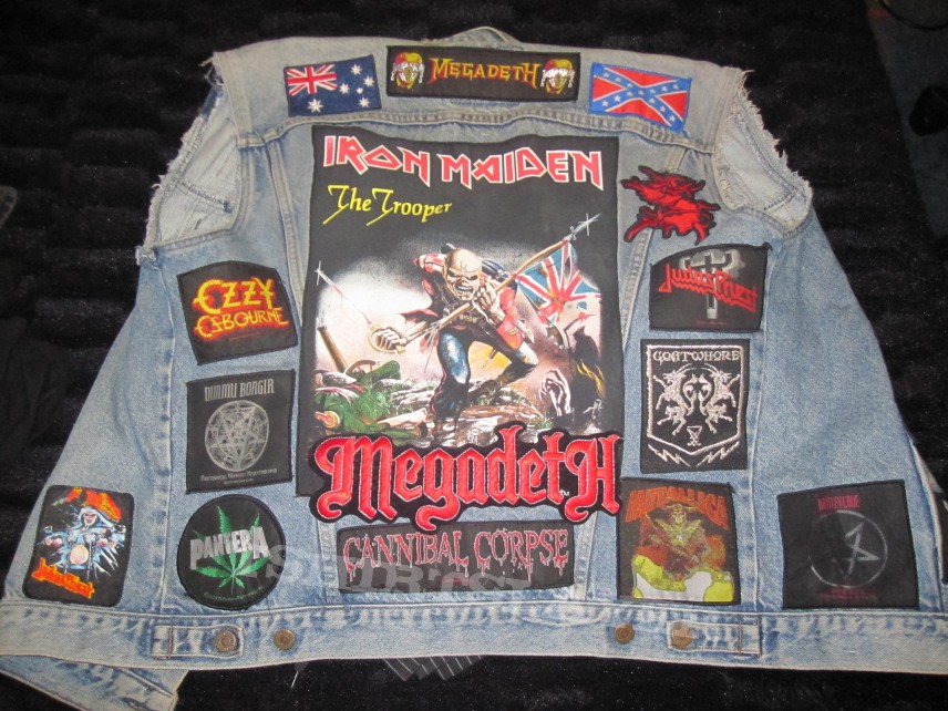 Slayer My first battle jacket!