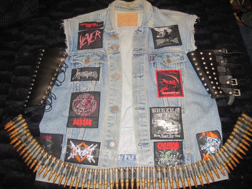 Slayer My first battle jacket!