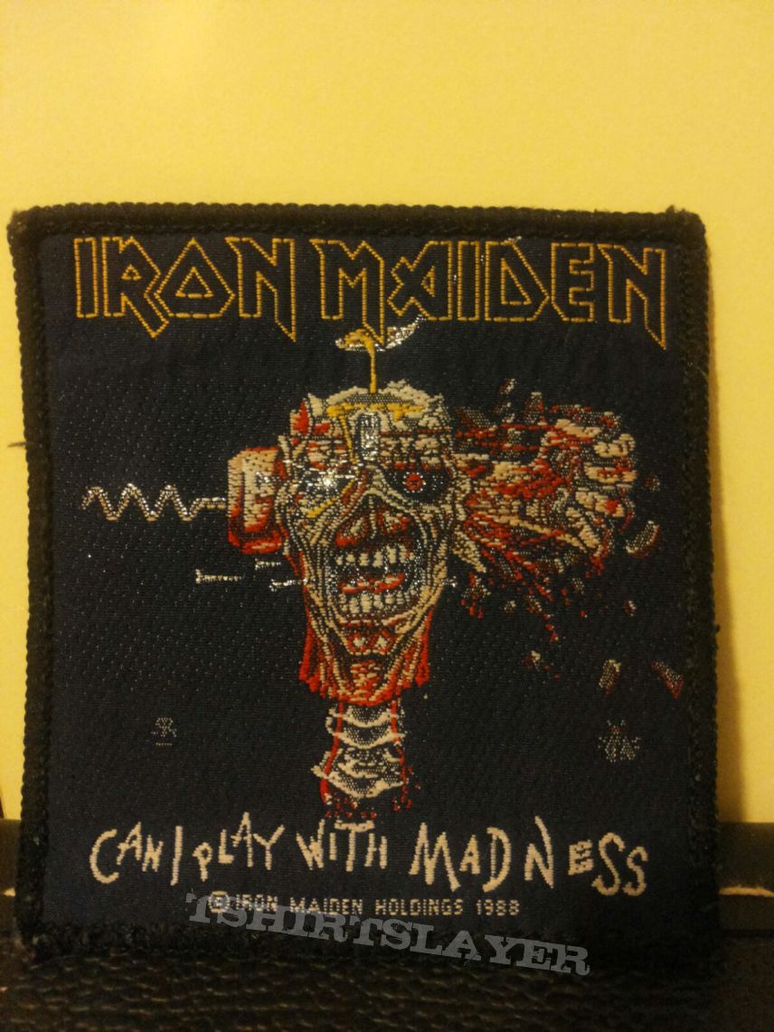 Iron Maiden - Can I Play With Madness Patch